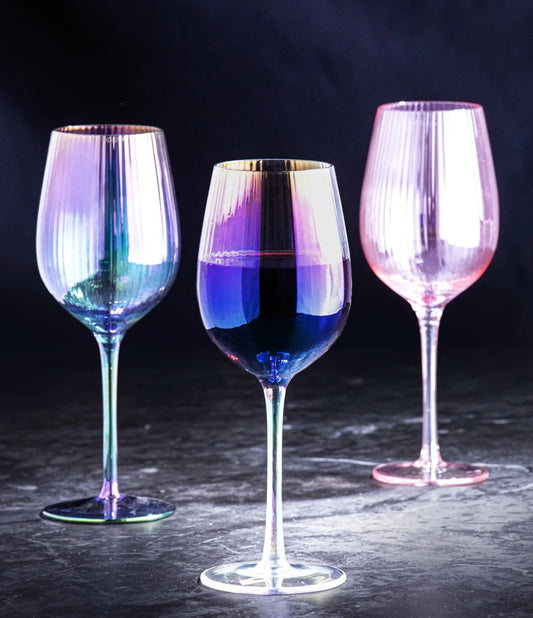 Black Pearl Wine Glasses