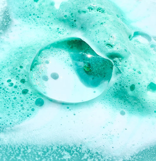 Crystal bath bomb AQUAMARINE