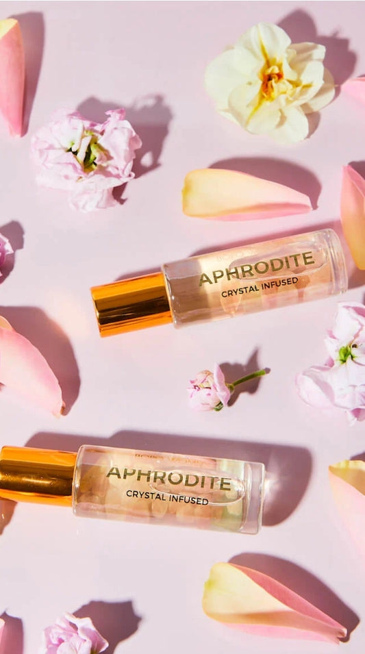 Aphrodite crystal perfume roller