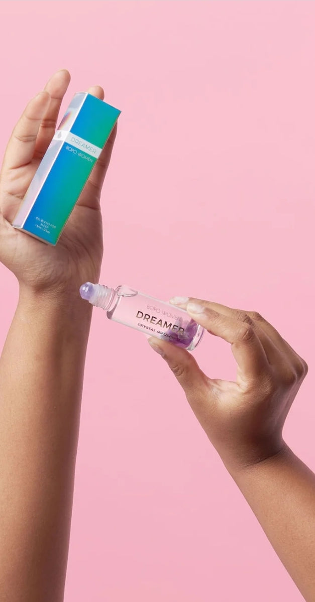 Dreamer crystal infused roller perfume