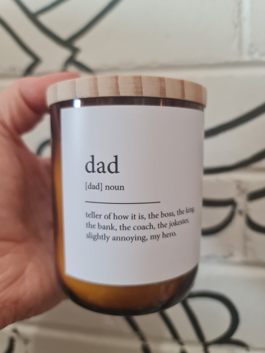 DAD candle Mali fragrance