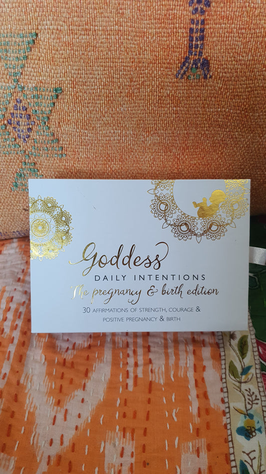 Daily intention pregnancy & birth edition