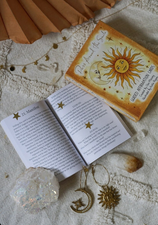 Guided Affirmation Card deck & box