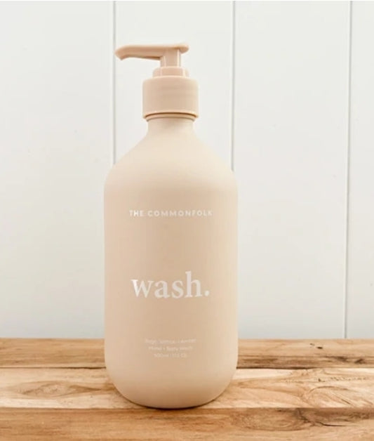 Natural Hand + Body Wash