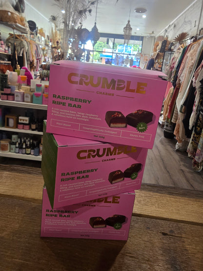 CRUMBLE Charms🩷 Raspberry Ripe Bars