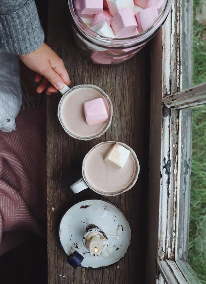 PINK SALT CARAMEL DRINKING CHOCOLATE