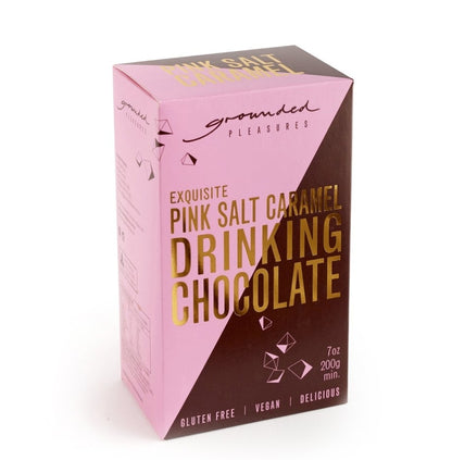 PINK SALT CARAMEL DRINKING CHOCOLATE