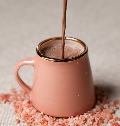 PINK SALT CARAMEL DRINKING CHOCOLATE