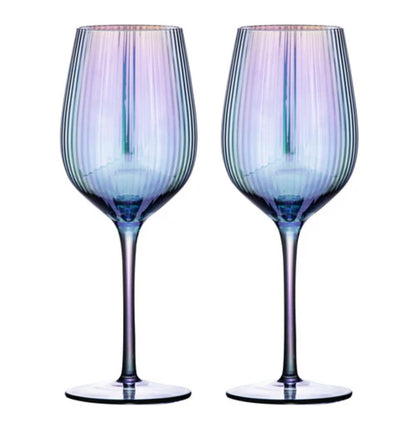 Black Pearl Wine Glasses