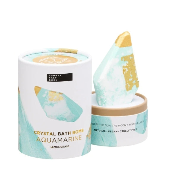 Crystal bath bomb AQUAMARINE