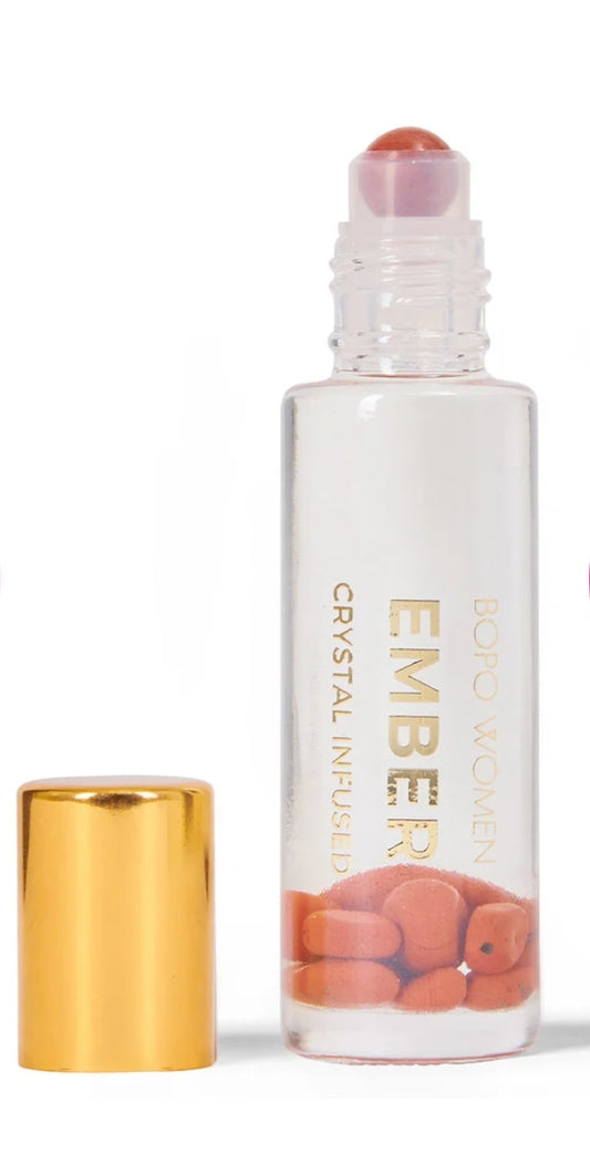 Ember crystal infused perfume roller