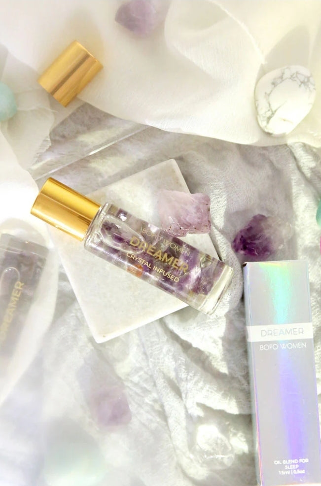 Dreamer crystal infused roller perfume