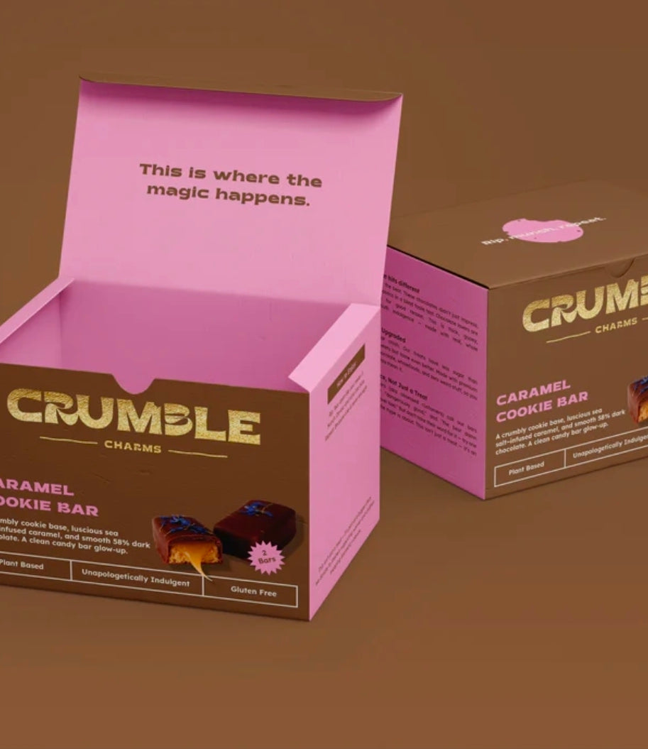 CRUMBLE Charms 🤎Caramel Cookie Bars