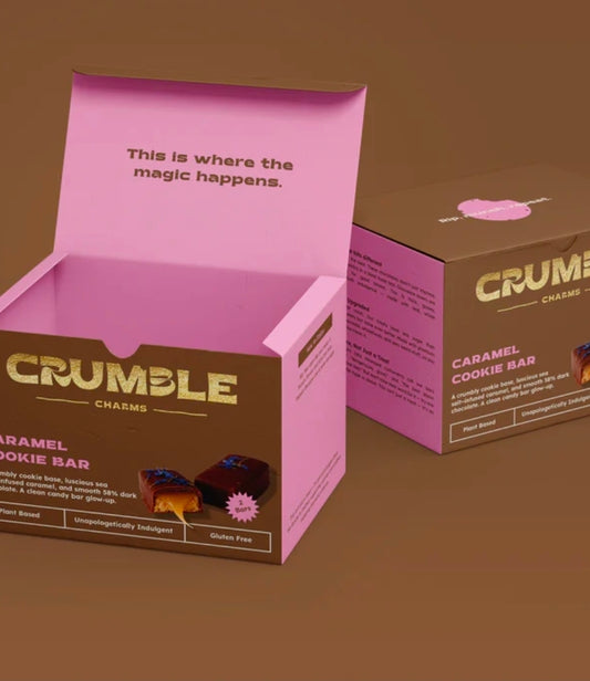 CRUMBLE Charms 🤎Caramel Cookie Bars