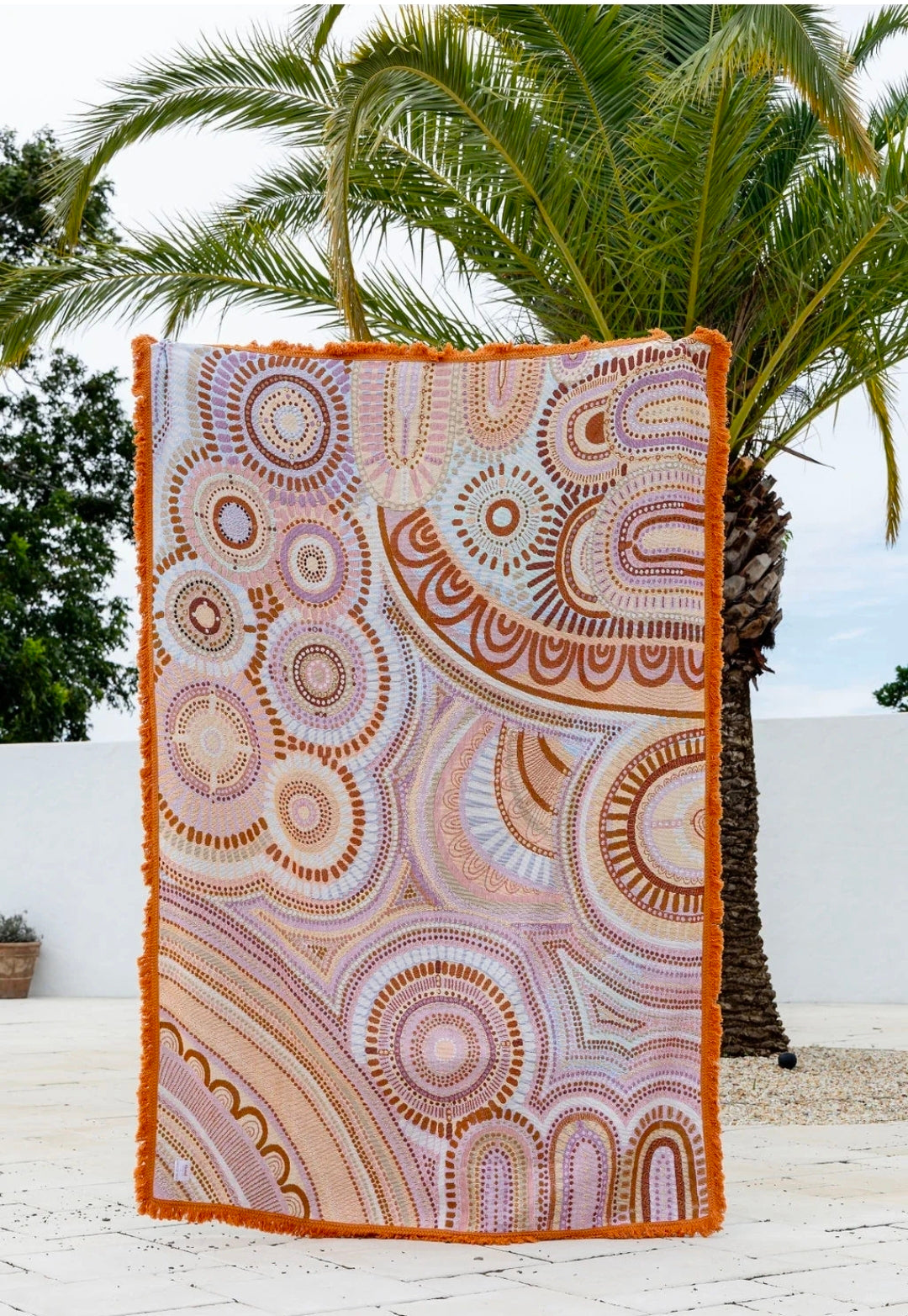 The sun & the 7 sisters throw