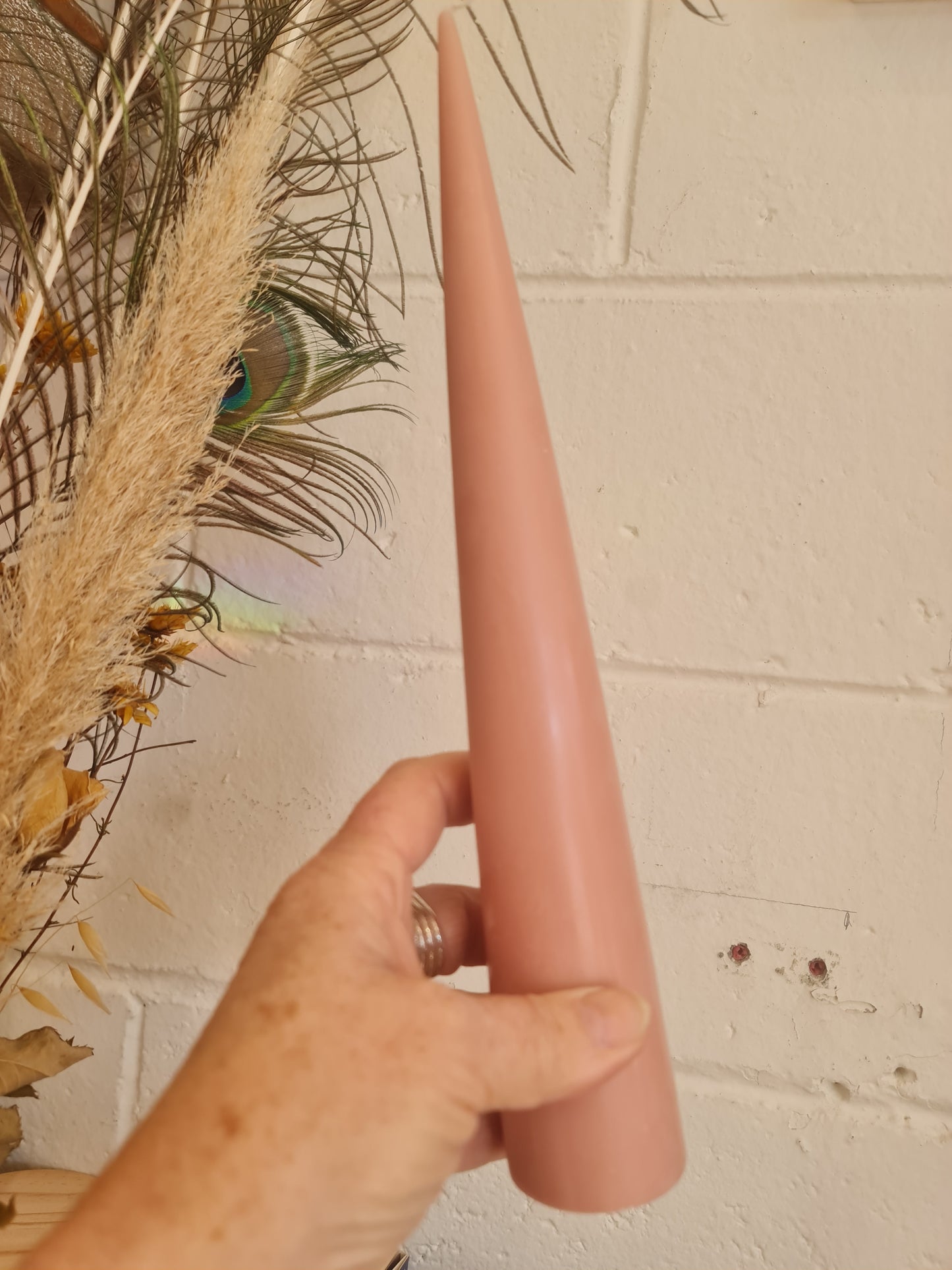Candle Cone shape Heritage Rose
