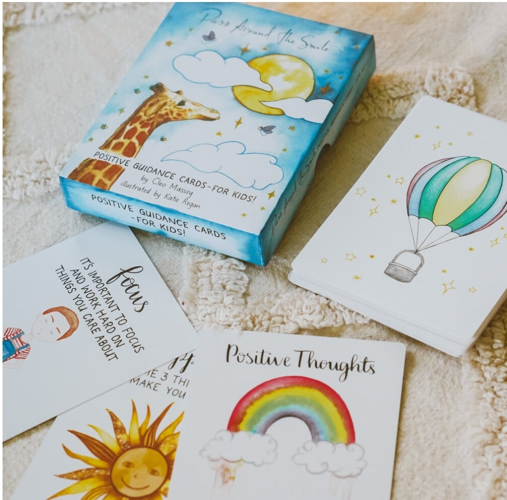 Positive guidance cards for kids