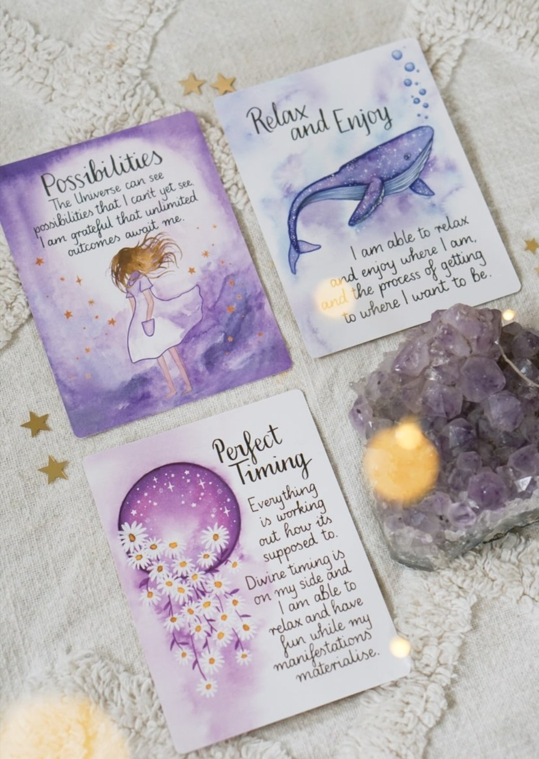 Guided Affirmation Card deck & box