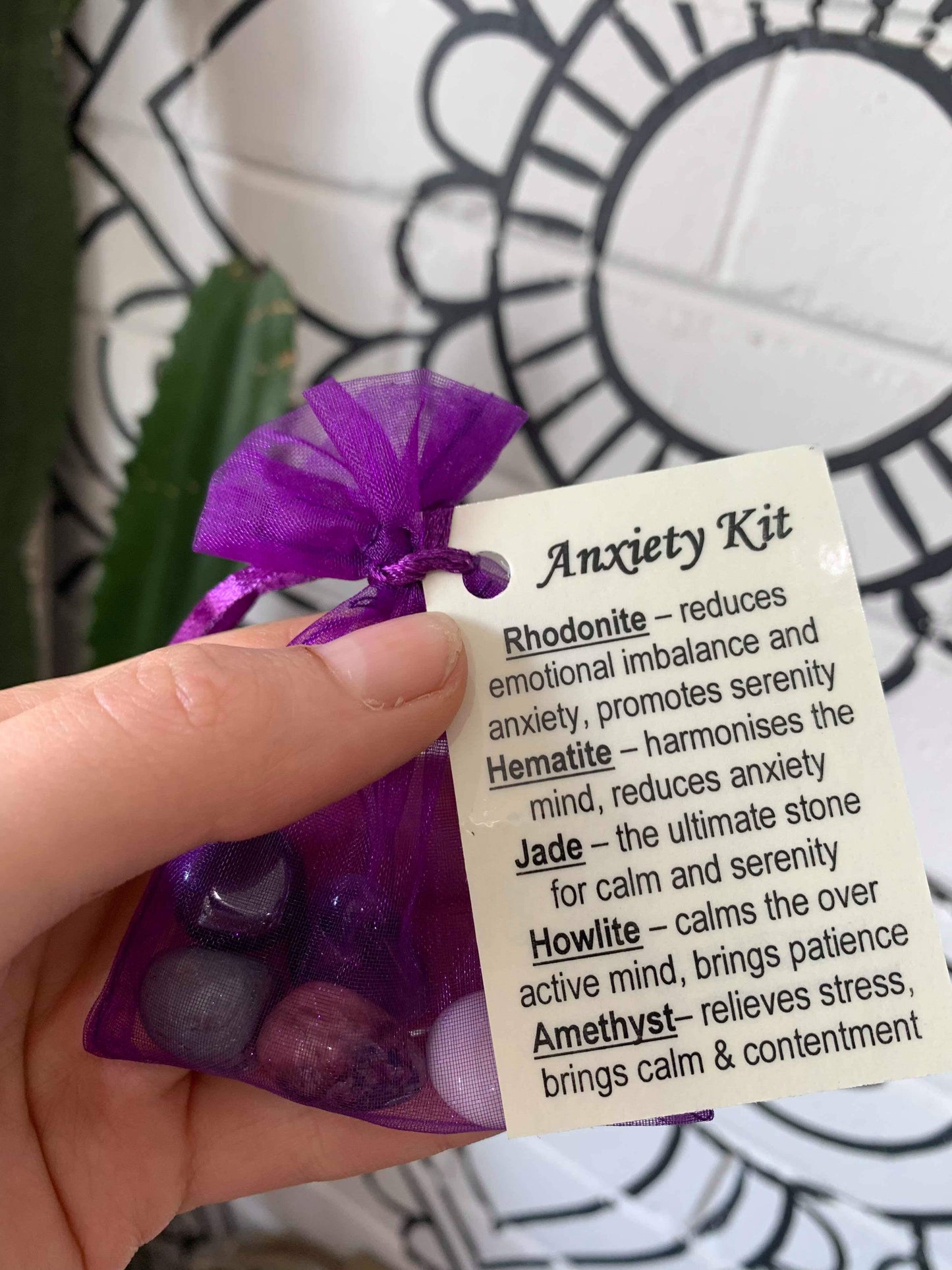 Crystal set perfect for Anxiety